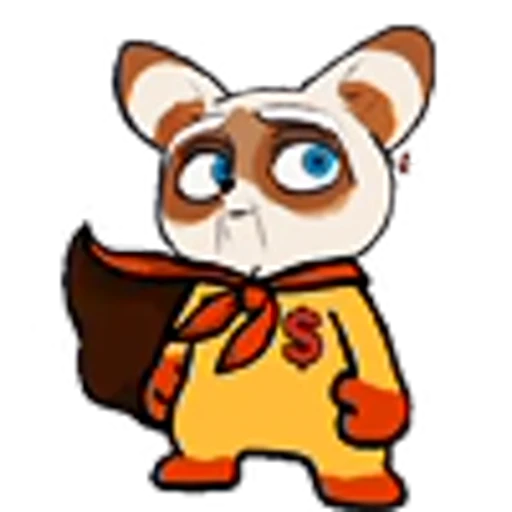 😊 Эмодзи «Мастер Шифу Master Shifu» для Telegram