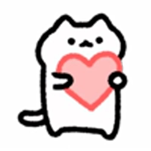 ❤️ Эмодзи «Emoji Pack Cute Cats» для Telegram