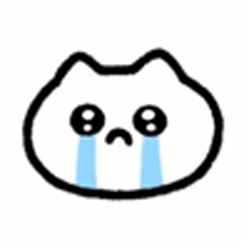 😭 Эмодзи «Emoji Pack Cute Cats» для Telegram