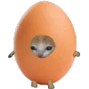 😞 Эмодзи «Кот Шрёдингера» для Telegram