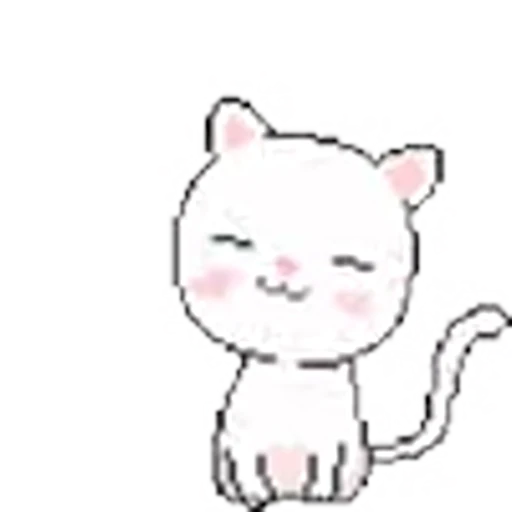 💕 Эмодзи «cute kitty» для Telegram