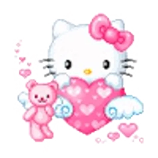 💕 Эмодзи «cute kitty» для Telegram