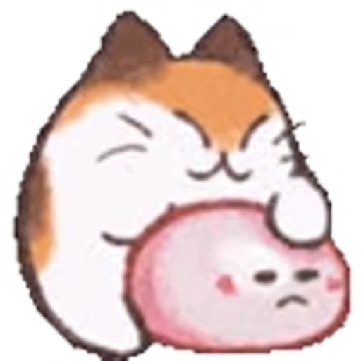 🤗 Эмодзи «cute kitty» для Telegram