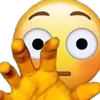 Стикер 45 Cursed emoji