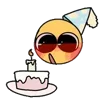 Стикер 36 Cursed emoji