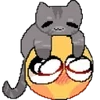 Стикер 39 Cursed emoji