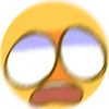 Стикер 43 Cursed emoji