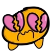 Стикер 7 Cursed emoji