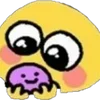 Стикер 21 Cursed emoji