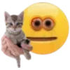 Стикер 16 Cursed emoji