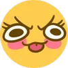Стикер 61 Cursed emoji
