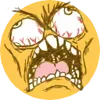 Стикер 42 Cursed emoji