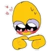 Стикер 13 Cursed emoji