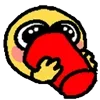 Стикер 24 Cursed emoji