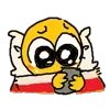 Стикер 35 Cursed emoji