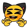 Стикер 18 Cursed emoji