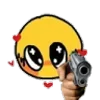 Стикер 51 Cursed emoji