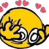 Стикер 15 Cursed emoji