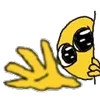Стикер 44 Cursed emoji