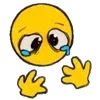 Стикер 46 Cursed emoji