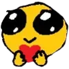 Стикер 59 Cursed emoji