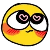 Стикер 17 Cursed emoji
