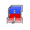 Стикер 33 ✏️ Шрифт российского триколора