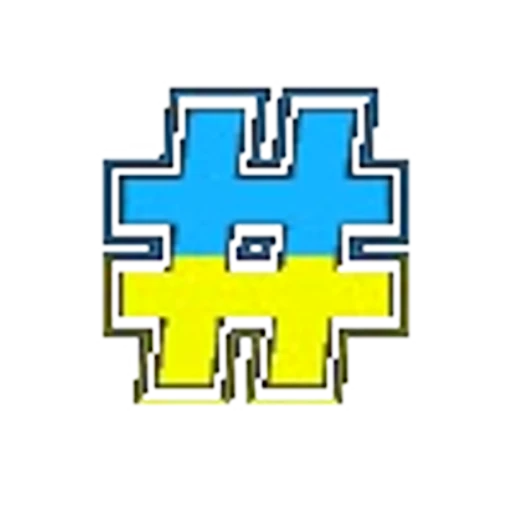 ✏️ Эмодзи «letters UA» для Telegram