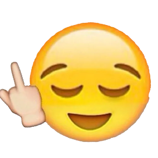 🖕 Стикер «emoji edits» для Telegram
