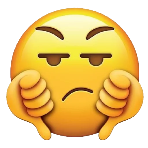👎 Стикер «emoji edits» для Telegram