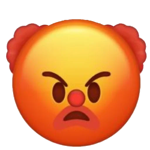 🤡 Стикер «emoji edits» для Telegram