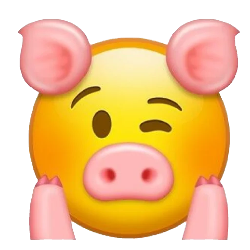 🐷 Стикер «emoji edits» для Telegram