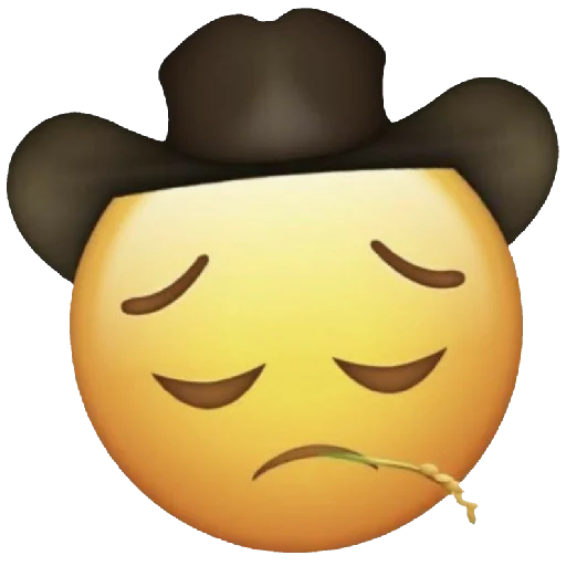😔 Стикер «emoji edits» для Telegram