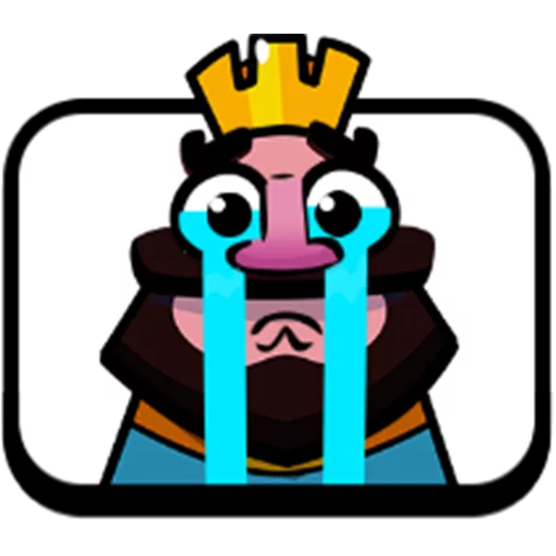 😭 Стикер «Clash Royale Emotes» для Telegram