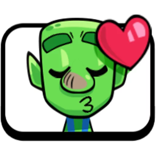 😘 Стикер «Clash Royale Emotes» для Telegram