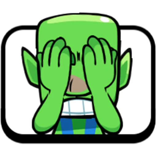 🙈 Стикер «Clash Royale Emotes» для Telegram