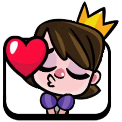 😘 Стикер «Clash Royale Emotes» для Telegram