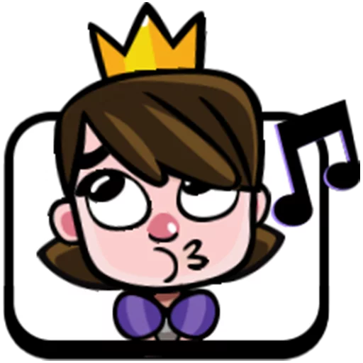🎶 Стикер «Clash Royale Emotes» для Telegram