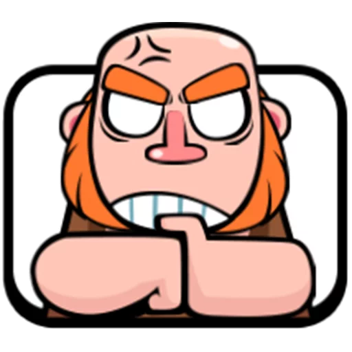 👊 Стикер «Clash Royale Emotes» для Telegram