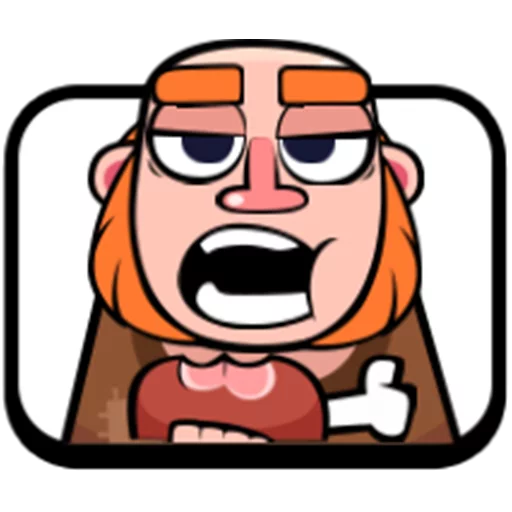 🍗 Стикер «Clash Royale Emotes» для Telegram
