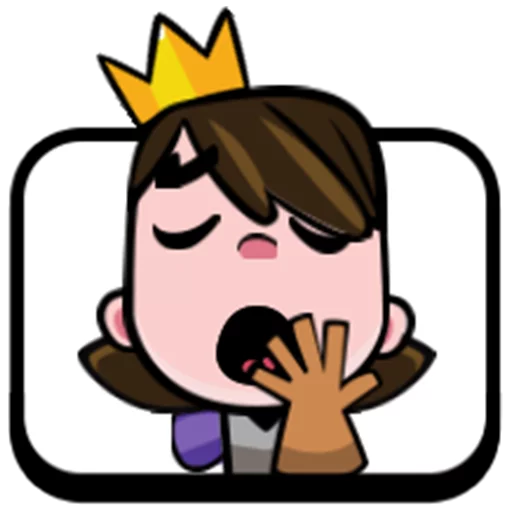 😴 Стикер «Clash Royale Emotes» для Telegram
