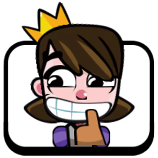 😁 Стикер «Clash Royale Emotes» для Telegram