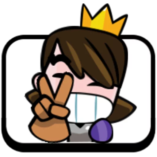 ✌ Стикер «Clash Royale Emotes» для Telegram