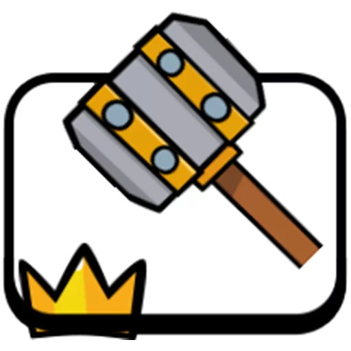 🔨 Стикер «Clash Royale Emotes» для Telegram
