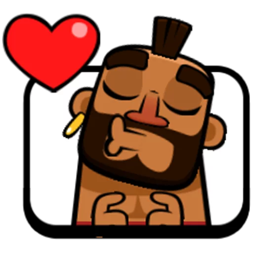😘 Стикер «Clash Royale Emotes» для Telegram