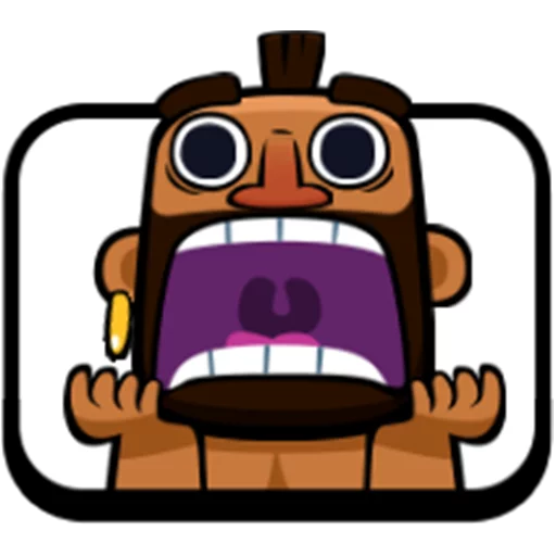 😱 Стикер «Clash Royale Emotes» для Telegram