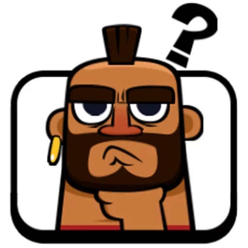 😒 Стикер «Clash Royale Emotes» для Telegram