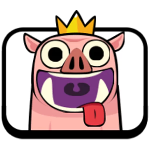 😛 Стикер «Clash Royale Emotes» для Telegram