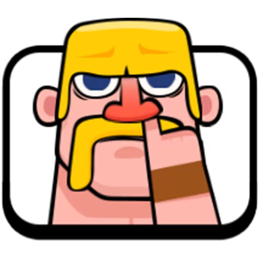 😐 Стикер «Clash Royale Emotes» для Telegram