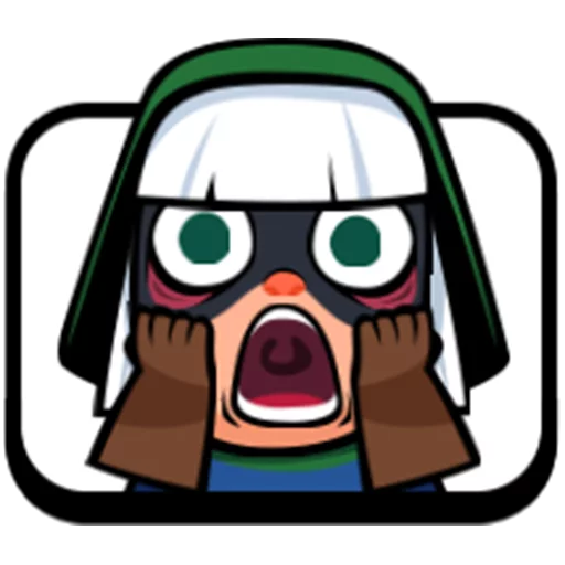 😱 Стикер «Clash Royale Emotes» для Telegram